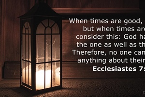 JUST THINKING: Where to Turn When Troubles Arise