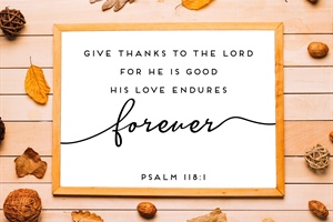 JUST THINKING: Why Thanksgiving?