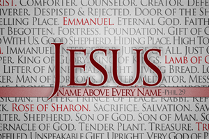 JUST THINKING: Name Above Every Name