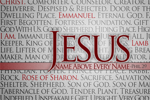 JUST THINKING: Name Above Every Name