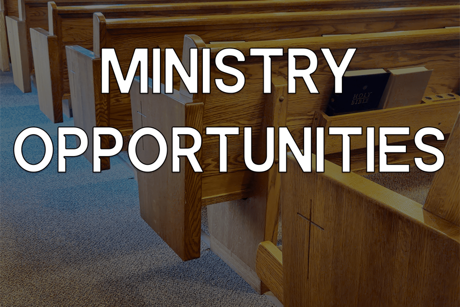 MINISTRY OPPORTUNITIES: February 19, 2025