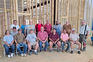 Builders Work at Go Forth Baptist in Kilgore