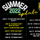 Daniel Springs Releases Summer Schedule