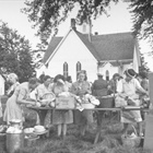 Baptist Pallets, Open Windows, Funeral Home Fans and Dinner on the Ground