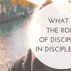 HEALTH CHURCH: Discipleship Requires Discipline