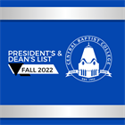 CBC PROFILE: President's List and Dean's List Released