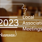 Arkansas Local Association Meeting Schedule