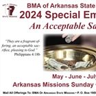 STATE MISSIONS SPECIAL EMPHASIS: An Acceptable Sacrifice