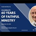 Sixty Years of Ministry