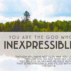 EVERYTHING WE NEED: Inexpressible Joy