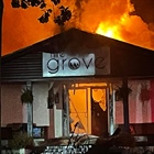 The Grove Center Burns, But God . . .