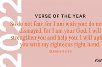 2022 Bible Verse of the Year