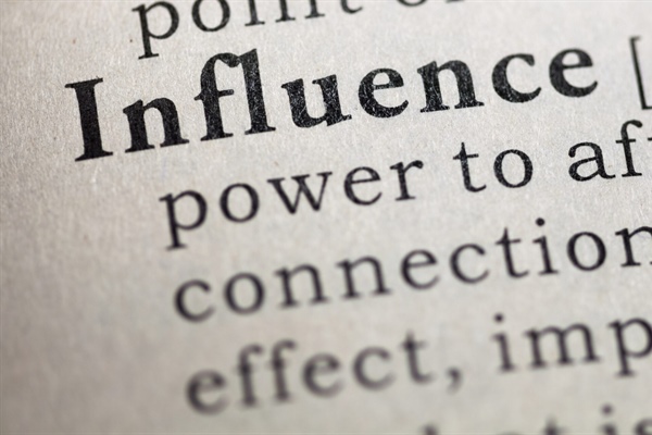 JUST THINKING: Be an Influence