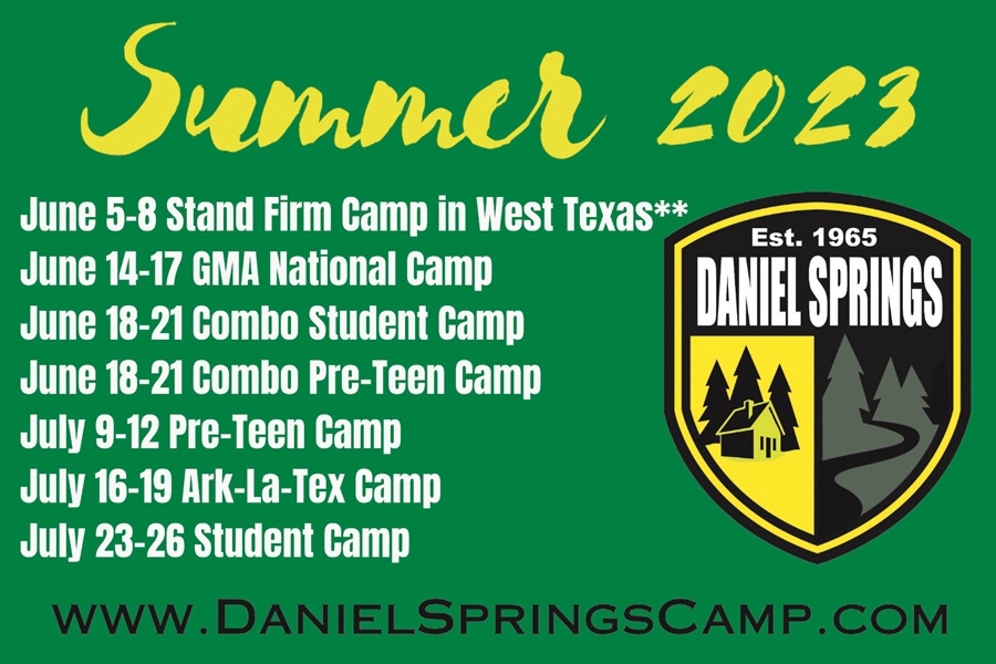 Daniel Springs Releases Summer Schedule