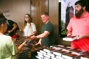Study Bibles Gifted to CBC Students at First Chapel