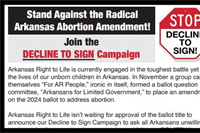 ARTL Launches "Decline To Sign" Campaign