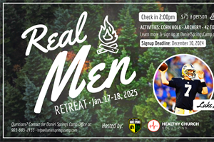 Healthy Church Solutions/Daniel Springs to Host Men’s Retreat