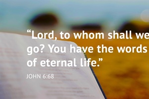 EVERYTHING WE NEED: To Whom Shall We Go?