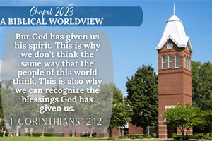 CBC PROFILE: Fall Chapel at CBC