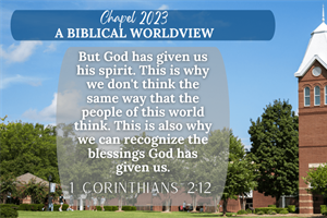 CBC PROFILE: Fall Chapel at CBC