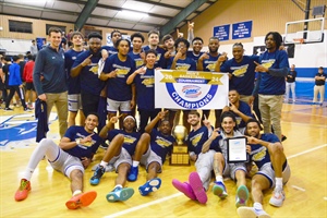 CBC Men's Basketball Wins AMC Championship