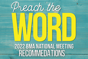 Recommendations for BMAA Meeting