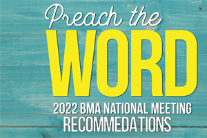 Recommendations for BMAA Meeting