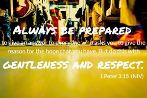 EVERYTHING WE NEED: Be Prepared — Always