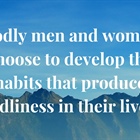 HEALTHY CHURCH: Habits Determine Who You Are