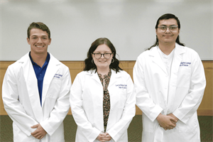 CBC Honors Three in White Coat Ceremony