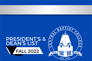 CBC PROFILE: President's List and Dean's List Released