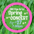 CBC PROFILE: CBC Fine Arts Spring Events