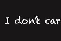 JUST THINKING: Avoiding Apathy