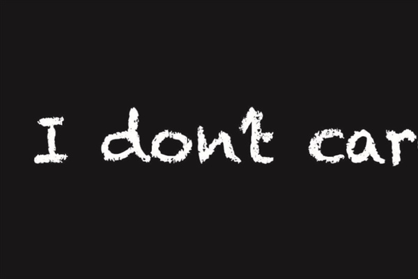 JUST THINKING: Avoiding Apathy