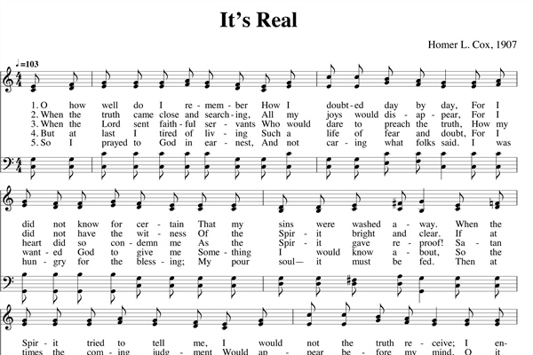 JUST THINKING: It's Real