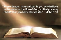 JUST THINKING: The Believer's Assurance